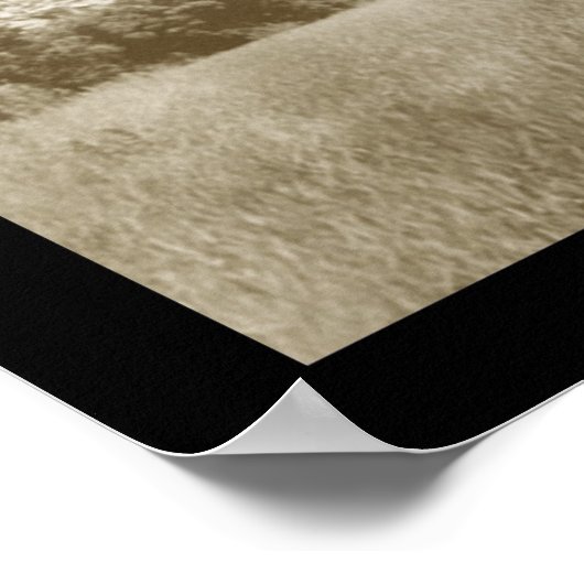 Hetch Hetchy Valley Foto 1911 Poster (Ecke)