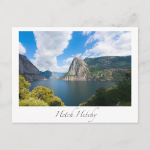 Hetch Hetchy Yosemite Postcard Postkarte