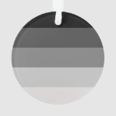 Hetero-Pride-Flag, gerader Stolperflagge Ornament (Rückseite)