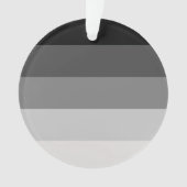 Hetero-Pride-Flag, gerader Stolperflagge Ornament (Vorderseite)
