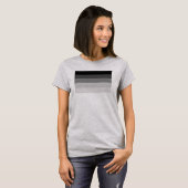 Hetero-Pride-Flag, gerader Stolperflagge T-Shirt (Vorne ganz)