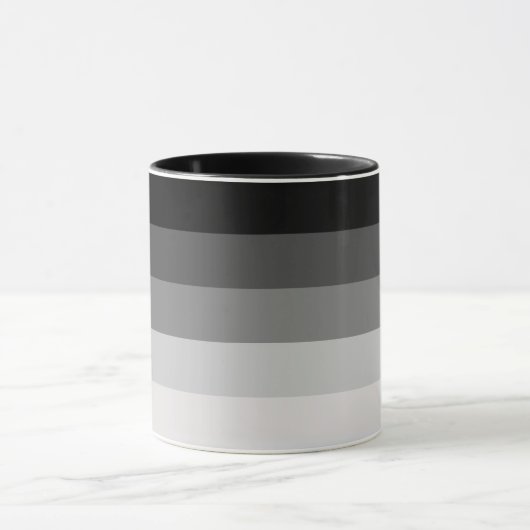 Hetero-Pride-Flag, gerader Stolperflagge Tasse (Zentrum)