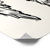 Heterochromia Engel Flügel Poster (Ecke)
