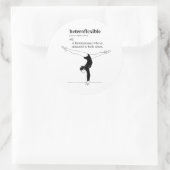 HETEROFLEXIBL RUNDER AUFKLEBER (Tasche)
