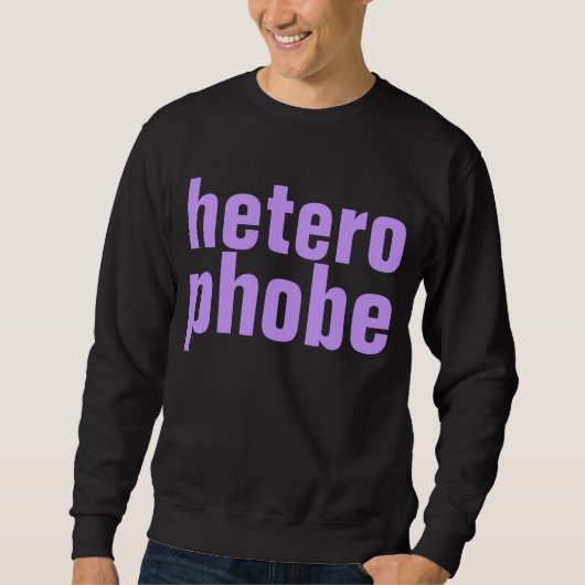heterophobe sweatshirt (Vorderseite)
