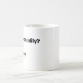 Heterosexualität in dieser Wirtschaft? Kaffeetasse (Mittel)