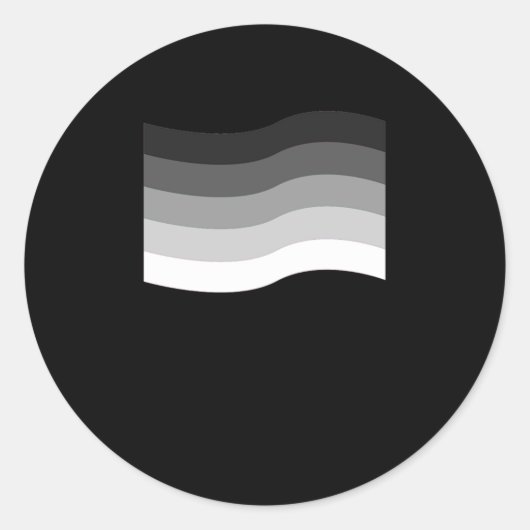 Heterosexuelle LGBT-Flag-Flag-Geschenk Runder Aufkleber (Vorderseite)