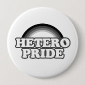 Heterosexueller Stolz Button (Vorderseite)
