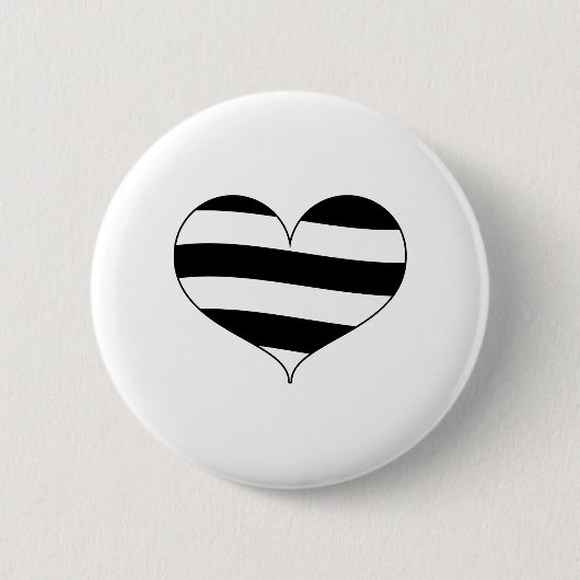 Heterosexueller Stolz Button (Vorderseite)