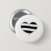 Heterosexueller Stolz Button (Vorne & Hinten)
