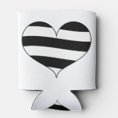 Heterosexueller Stolz Dosenkühler (Rückseite)