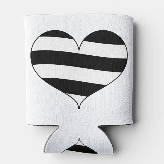 Heterosexueller Stolz Dosenkühler (Rückseite)