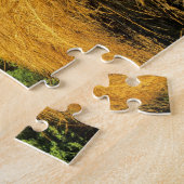 Heu-Ballen nähern sich Bottineau North Dakota Puzzle (Seite)