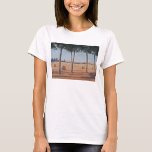 Heu-Ballen und Kiefern Pienza 2012 T-Shirt