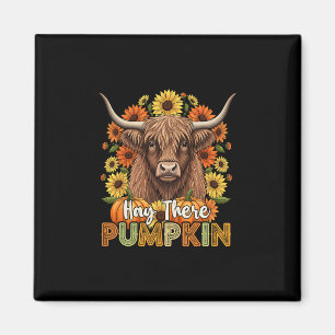 Heu Da Pumkin Kuh Herbst Thanksgiving Lustig Magnet