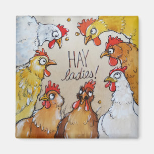 Heu-Damen! Magnet
