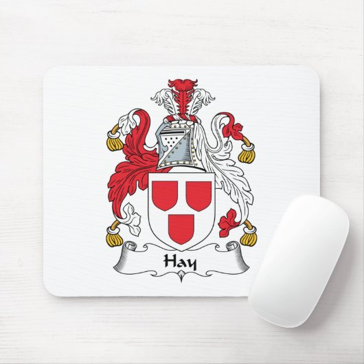 Heu-Familienwappen Mousepad (Mit Mouse)