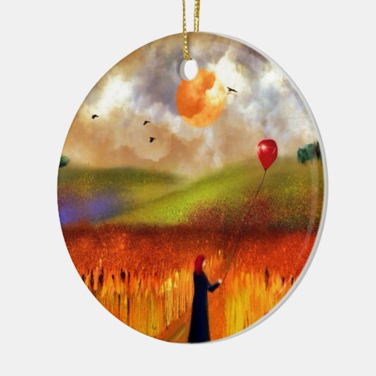 Heu Keramikornament (Links)