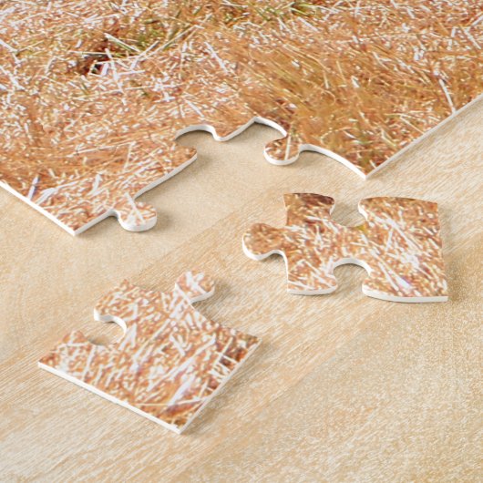 Heu machen, während die Sonne strahlt Heu Ballen,  Puzzle (Seite)