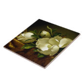 Heu Magnolia Blume Gold Velvet Keramik Tile Fliese (Seite)
