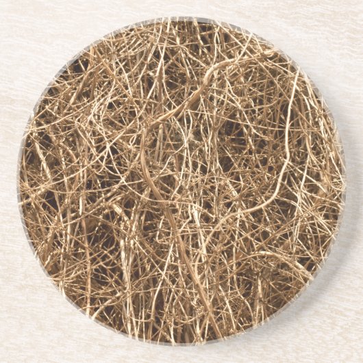 Heu Sandstein Untersetzer (Vorne)