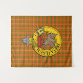 Heualte Tartan-Clan-Abzeichen-Tapisserie Wandteppich (Vorderseite (Horizontal))