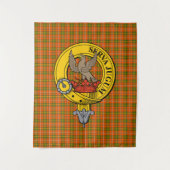 Heualte Tartan-Clan-Abzeichen-Tapisserie Wandteppich (Vorderseite)