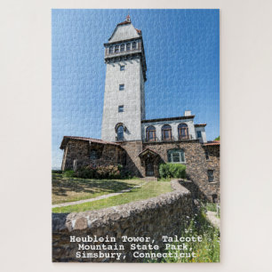 Heublein Tower Talcott Mountain Staat Park 20x30 Puzzle