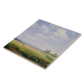 Heuernte, 1838 (Öl auf Leinwand) Fliese (Seite)