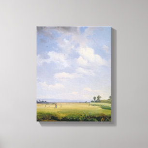 Heuernte, 1838 (Öl auf Leinwand) Leinwanddruck