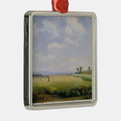 Heuernte, 1838 (Öl auf Leinwand) Ornament Aus Metall (Rechts)