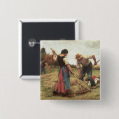 Heuernte, 1880 button (Vorne & Hinten)