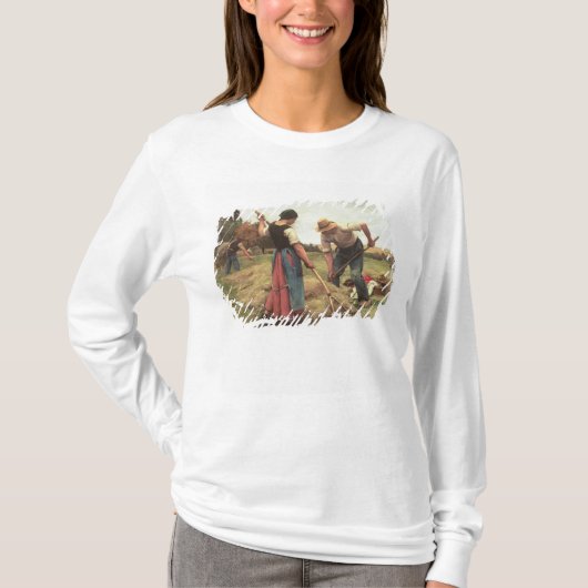 Heuernte, 1880 T-Shirt (Vorderseite)