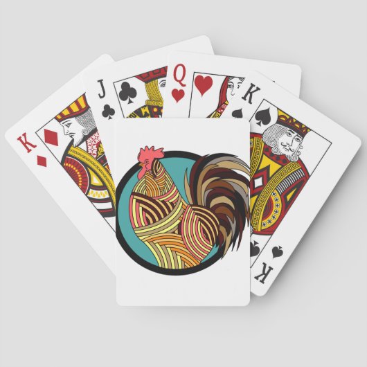 Heugeflügel Spielkarten (Rückseite)