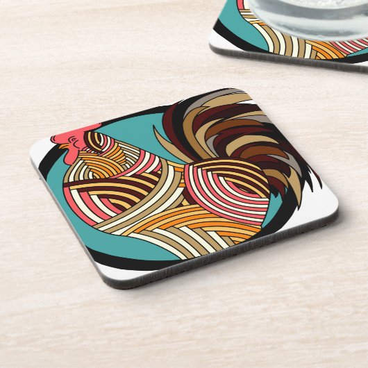 Heugeflügel Untersetzer (Linke Seite)