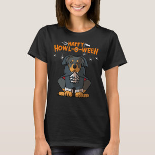 Heule O Ween Rottweiler Hund zu Halloween T-Shirt