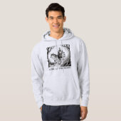 Heule zum Mond Hoodie (Vorne ganz)