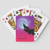 Heulen am Mond Spielkarten (Rückseite)