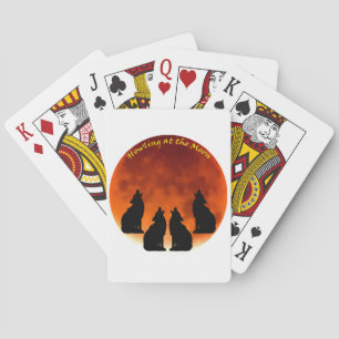 Heulen am Mond Spielkarten