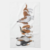 HeulenBasset-Geschirrtuch Küchentuch (Vertikal)