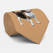 HeulenBeagle-niedlicher Hund Krawatte (Gerollt)