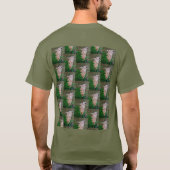 Heulender Kojote   T-Shirt (Rückseite)