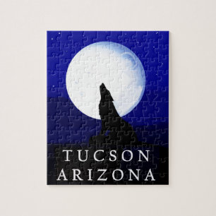 Heulender Kojote - Tucson Arizona Puzzle