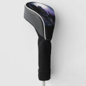 Heulender Wolf Golf Headcover (angewinkelt)
