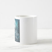 Heulender Wolf Kaffeetasse (Mittel)
