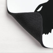 Heulender Wolf Mousepad (Ecke)