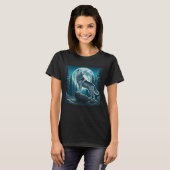 Heulender Wolf T-Shirt (Vorne ganz)