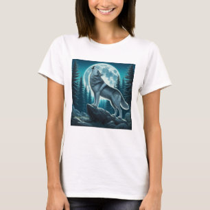 Heulender Wolf T-Shirt