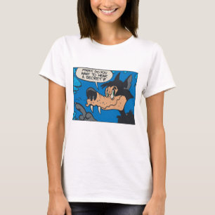Heulender Wolf wie ich • Willst du ein Geheimnis w T-Shirt