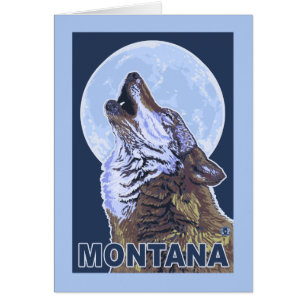 Heulendes MontanaWolf